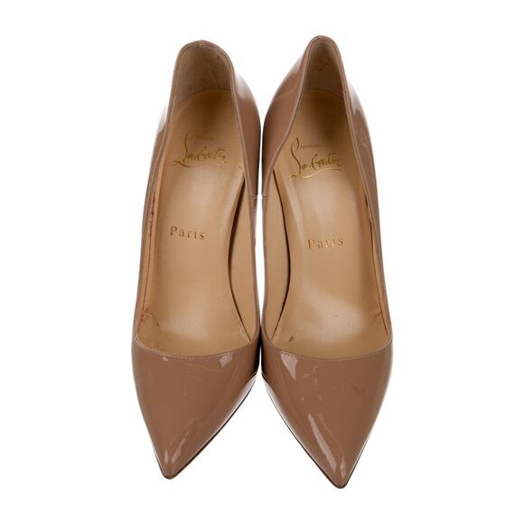 ❤️Christian Louboutin So Kate Patent Leather Slingback Heels❤️ - Picture 3 of 5